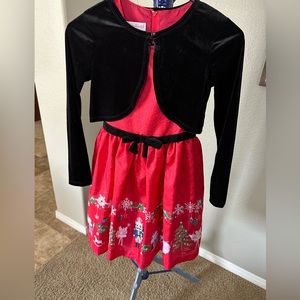 Nutcracker Bonnie Jean Dress with jacket! Sz 10! Great find